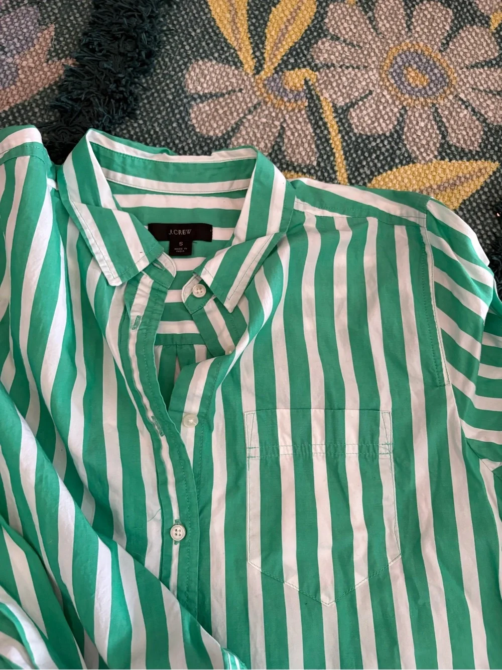 J. Crew crew green